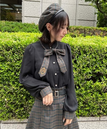 刺繍リボンタイ付ＢＬ