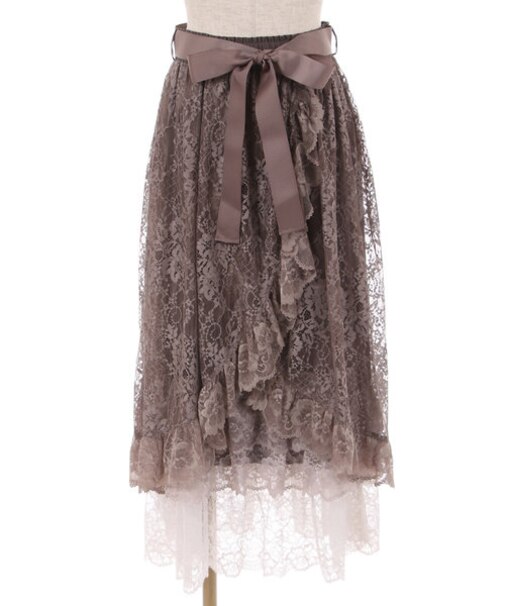 ラッフルフリルレースＳＫ