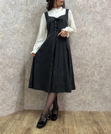 レースアップストライプＯＰ