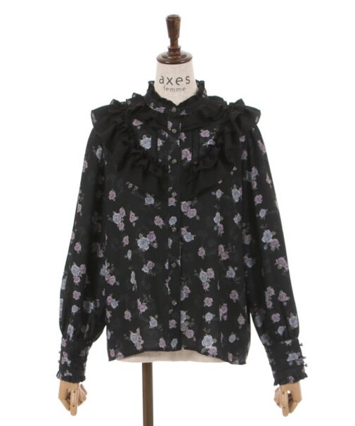 レトロオーナメントバラ柄ＢＬ