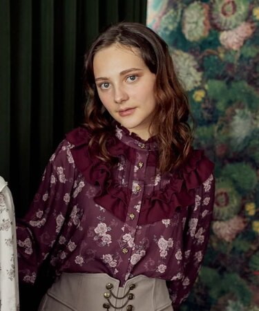 レトロオーナメントバラ柄ＢＬ