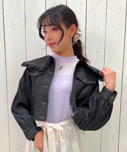 アディアムADEAMセーラー襟ブルゾン cccmlie シーマリー アディアムADEAMセーラー襟ブルゾン cccmlie シーマリー アディアム