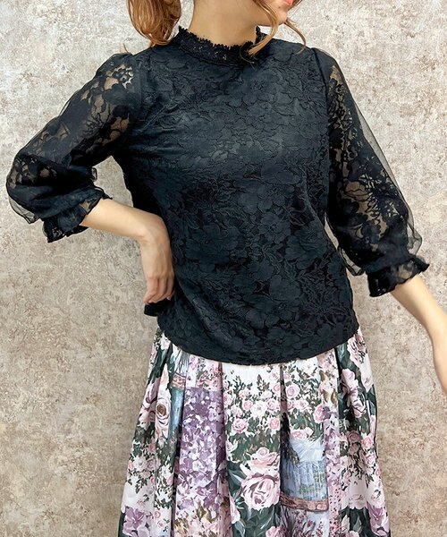 アクシーズファム　Fickle Bebe チュールスウィッチトップス チュールスウィッチトップス | FICKLE BEBE