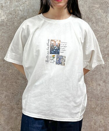 吸水速乾プリントドルマンT