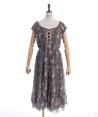 パピヨンローズ柄編上ＯＰ