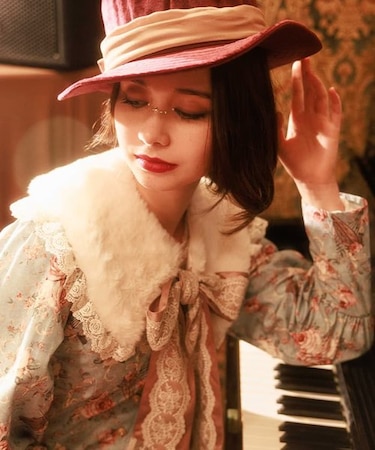 リボンレースファーティペット