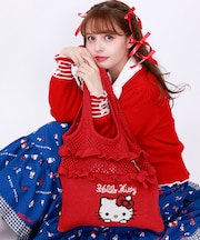 ハローキティニットバッグ