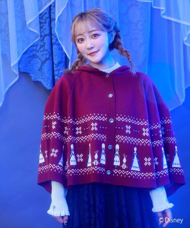 アナと雪の女王／ケープ｜アクシーズファムの通販｜&mall（アンド 