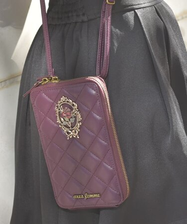 ローズモチーフポシェット