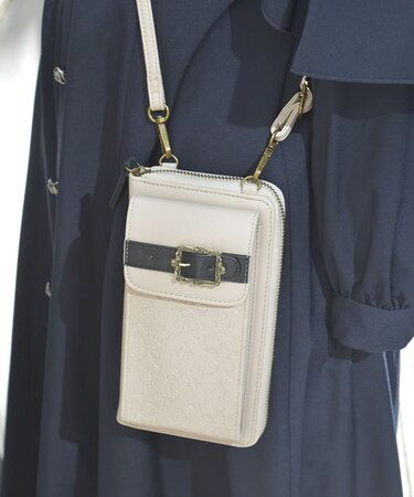 配色ベルトデザインショルダー