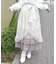 グラデレースフリルスカート