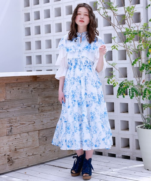 ネモフィラＰＴブラウス×ワンピース