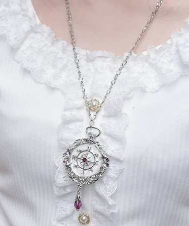 海底の羅針盤ネックレス