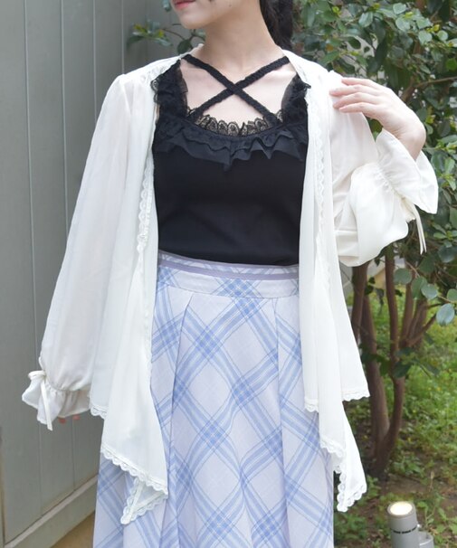 イレヘムシフォンカーデ