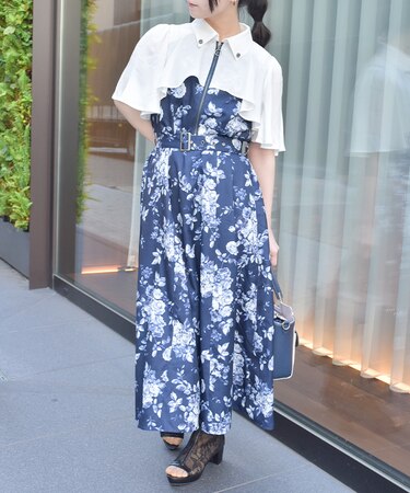 グラデーションローズ柄ＯＰ