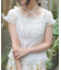 ローズ付ふくれジャガードトップス