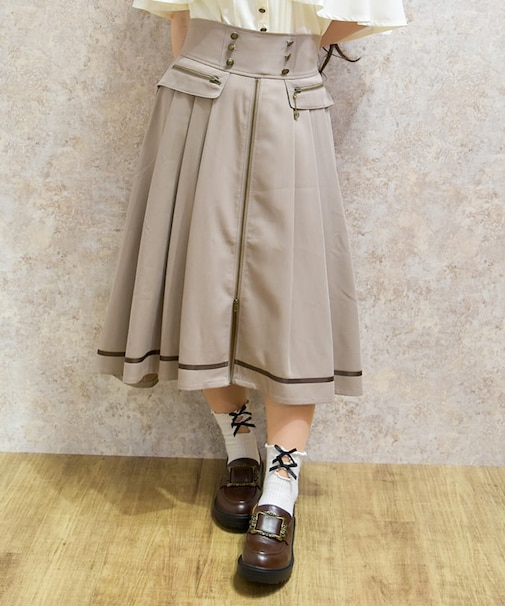 フィッシュテール×ジップスカート