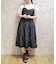 ビッグリボンティアードワンピース