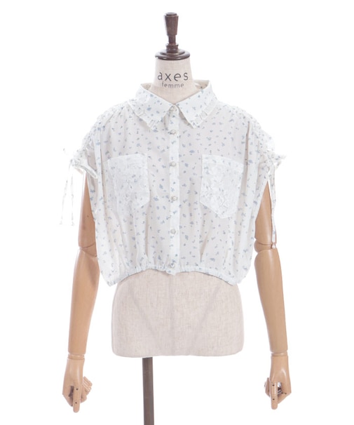 フレンチスリーブシャツ