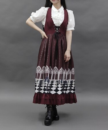 チェスボードホルターワンピース｜アクシーズファムの通販｜&mall  