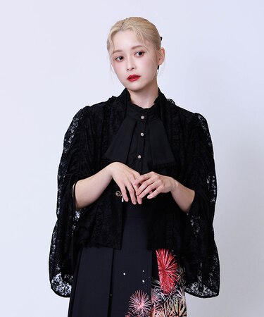 ドロストリボン総レースボレロ