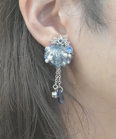 ミスティカルシェルイヤリング