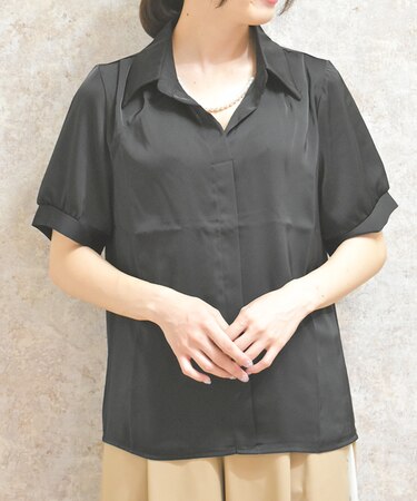 パール付シャツ