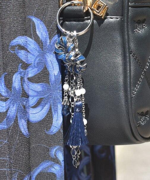 彼岸花バッグチャーム