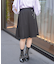 ダブルチェーンプリーツスカート