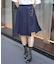 ダブルチェーンプリーツスカート