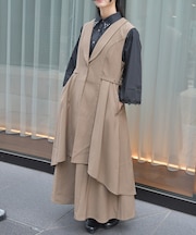 フィッシュテールロングジレ