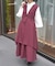 フィッシュテールロングジレ