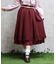 スカラップ×カットワークスカート