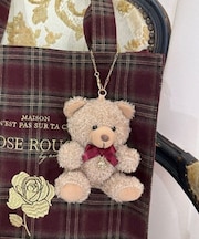 リボンベアチャーム