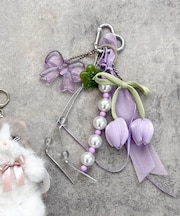 パステルフラワーチャーム