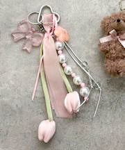 パステルフラワーチャーム