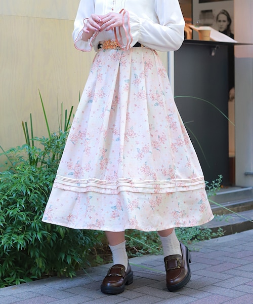ファム 桜柄シアー着物風羽織 | レディース服・レディースファッション