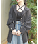 フード付きオーバーシャツ