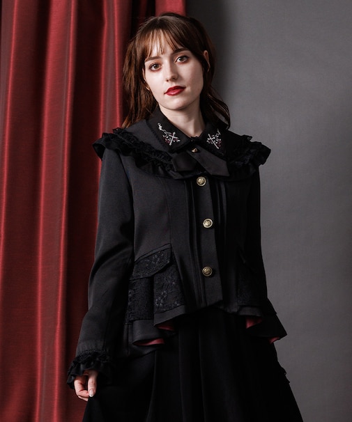 フィッシュテールレースジャケット