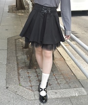 チュールフリルタックスカパン