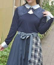 襟付きトップス