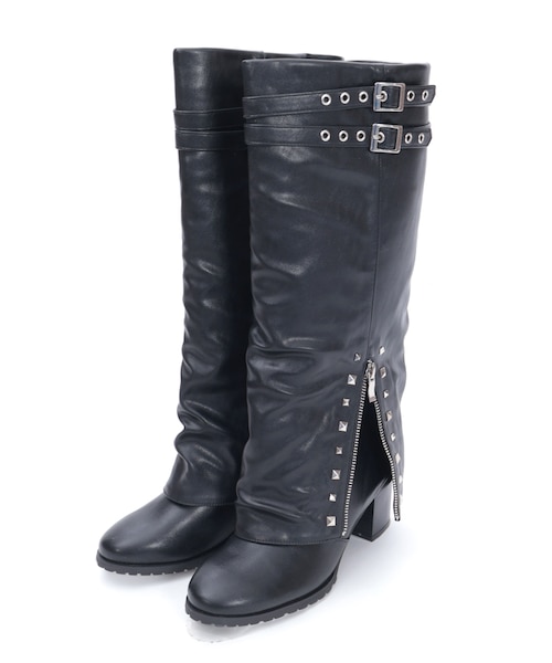 STYLEMIXER トラックソールサイハイブーツ 0950 L STYLEMIXER（スタイルミキサー）の「トラックソールサイハイブーツ