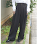 ツータックセミワイドパンツ