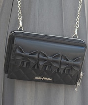 リボンキルトヨコ型ショルダー