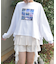 フォトＰＴフリルプルオーバー