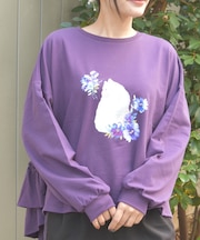 フォトＰＴフリルプルオーバー