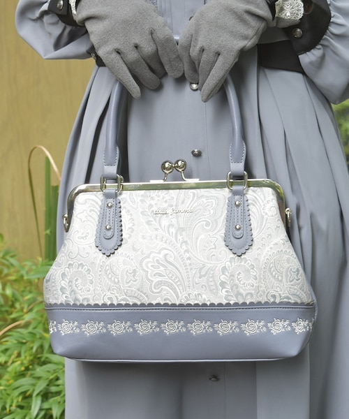 クラシカルがま口ボストン｜アクシーズファムの通販｜&mall