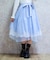 レース×チュールイレヘムスカート