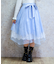 レース×チュールイレヘムスカート