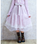 レース×チュールイレヘムスカート